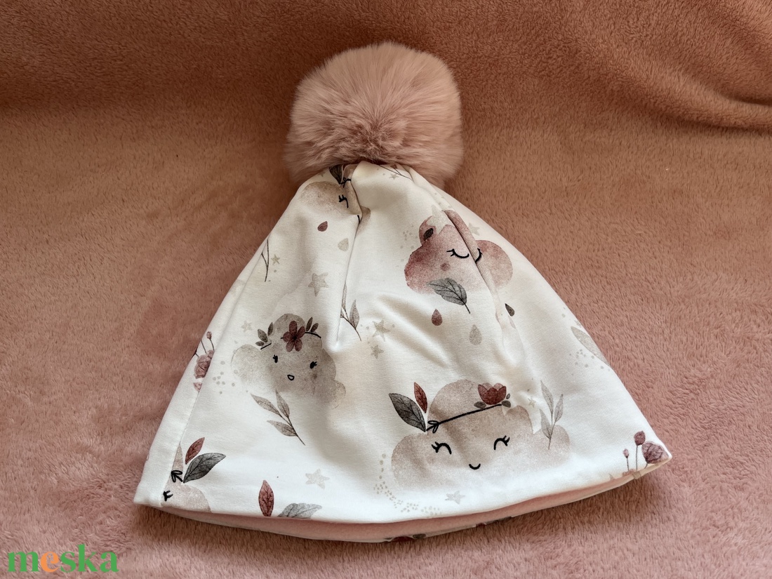 Bojtos sapka - baba - mama - babaruházat - babasapka - Meska.hu