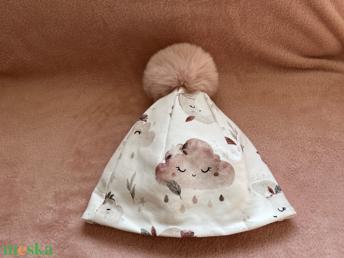 Bojtos sapka - baba - mama - babaruházat - babasapka - Meska.hu