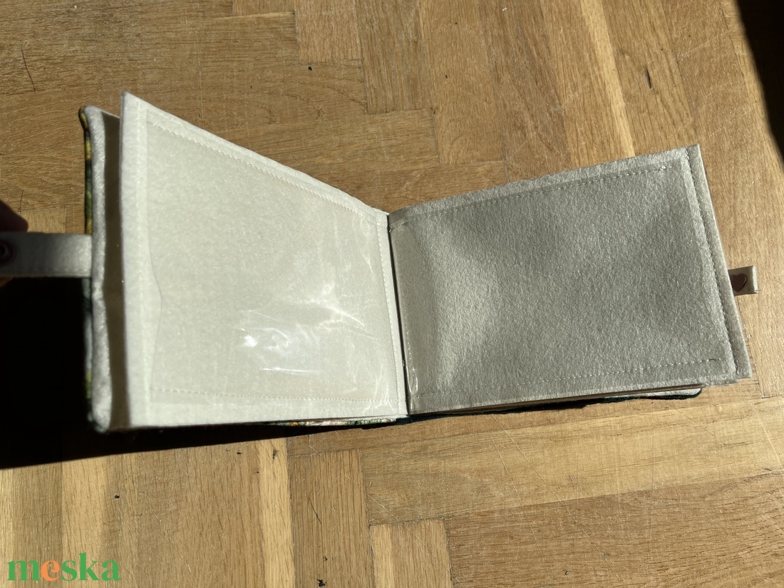 Textil fotóalbum Tavaszi virágok - baba - mama - babaemlékek - baba fotóalbum - Meska.hu