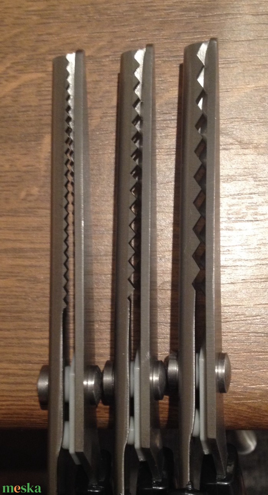 Cikk-cakk olló - 3 mm - szerszámok, eszközök - vágóeszköz, kézi - Meska.hu
