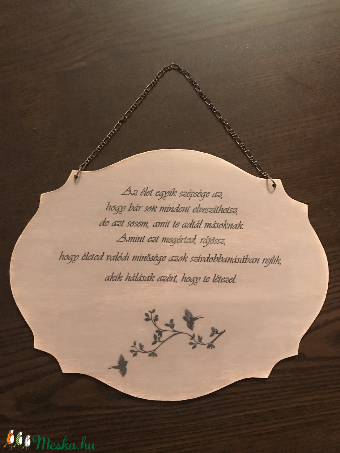 Idézetes fa tábla - Az élet egyik szépsége az, hogy .... - otthon & életmód - dekoráció - Meska.hu Idézetes fa tábla - Az élet egyik szépsége az, hogy .... - otthon & életmód - dekoráció - Meska.hu