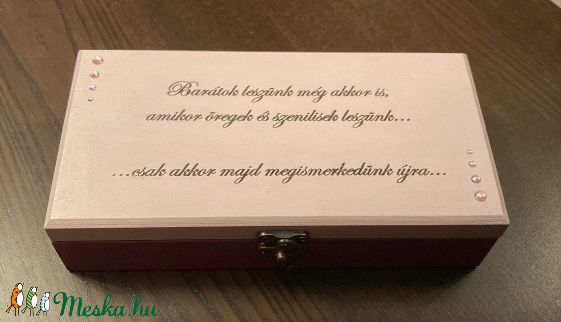 Idézetes fa doboz - Barátok leszünk még akkor is... - otthon & életmód - tárolás & rendszerezés - doboz - Meska.hu Idézetes fa doboz - Barátok leszünk még akkor is... - otthon & életmód - tárolás & rendszerezés - doboz - Meska.hu