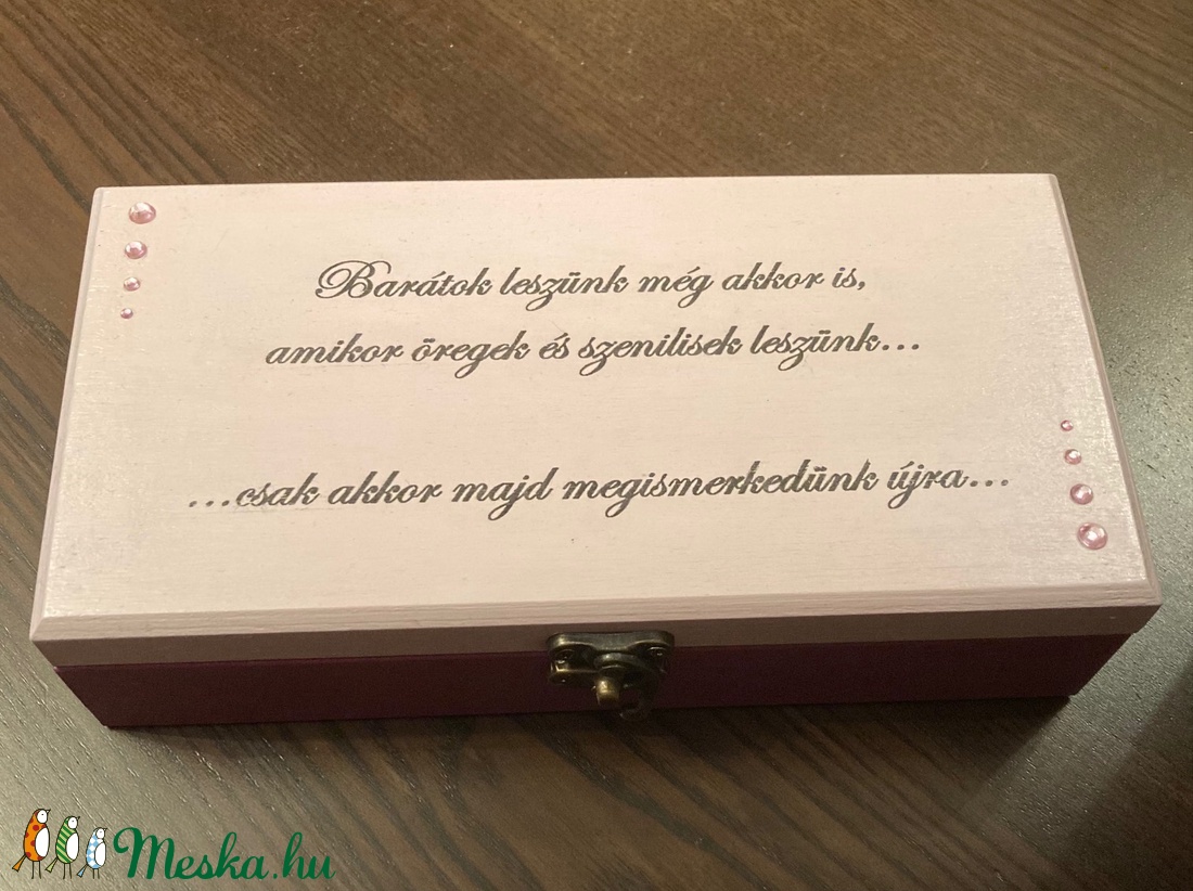 Idézetes fa doboz - Barátok leszünk még akkor is... - otthon & életmód - tárolás & rendszerezés - doboz - Meska.hu Idézetes fa doboz - Barátok leszünk még akkor is... - otthon & életmód - tárolás & rendszerezés - doboz - Meska.hu