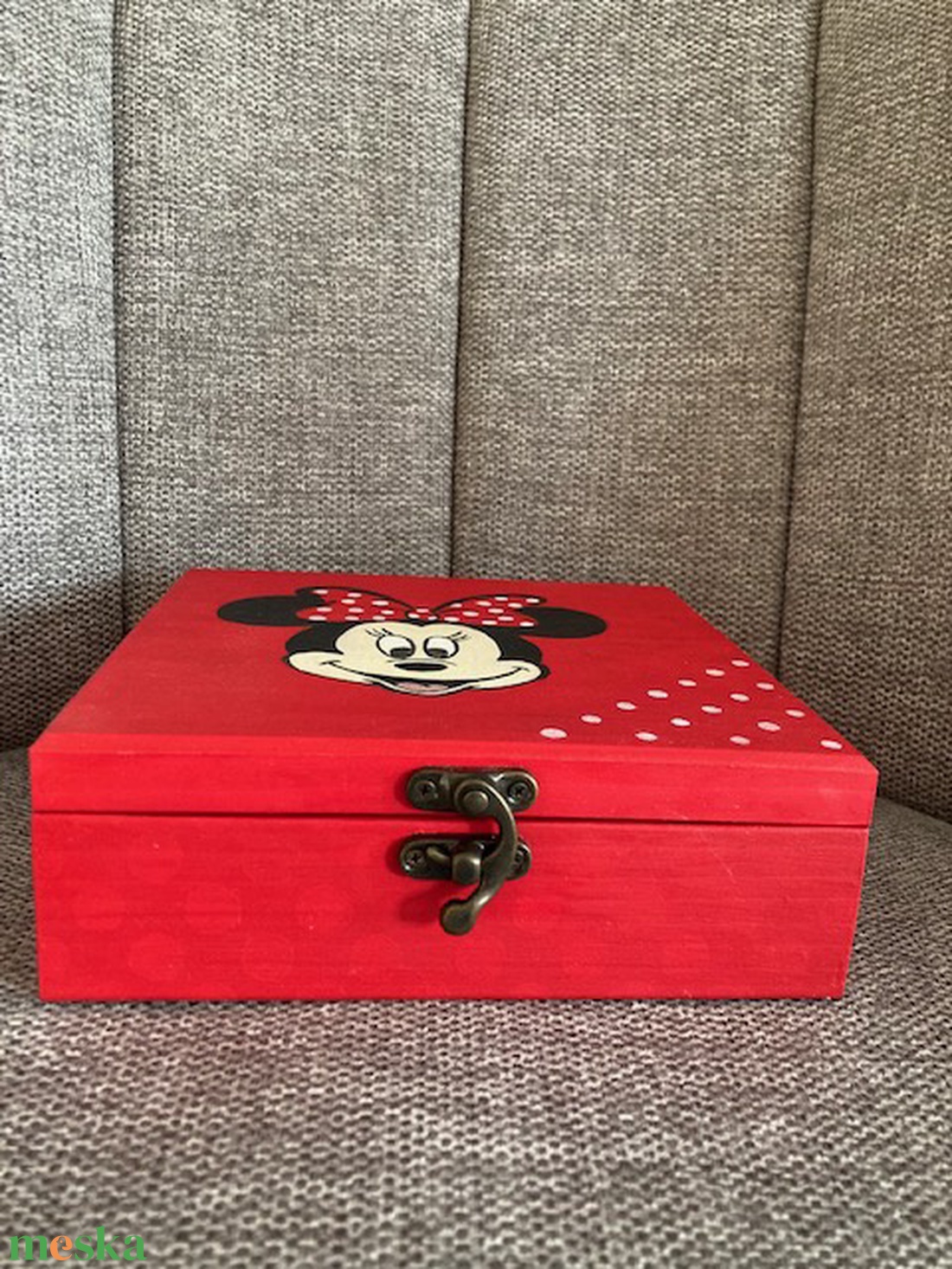 Minnie egeres fa doboz - otthon & életmód - tárolás & rendszerezés - doboz - Meska.hu