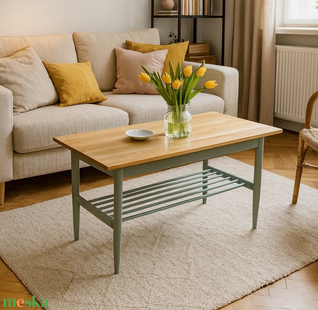 Vintage dohányzóasztal - otthon & életmód - bútor - asztal - Meska.hu