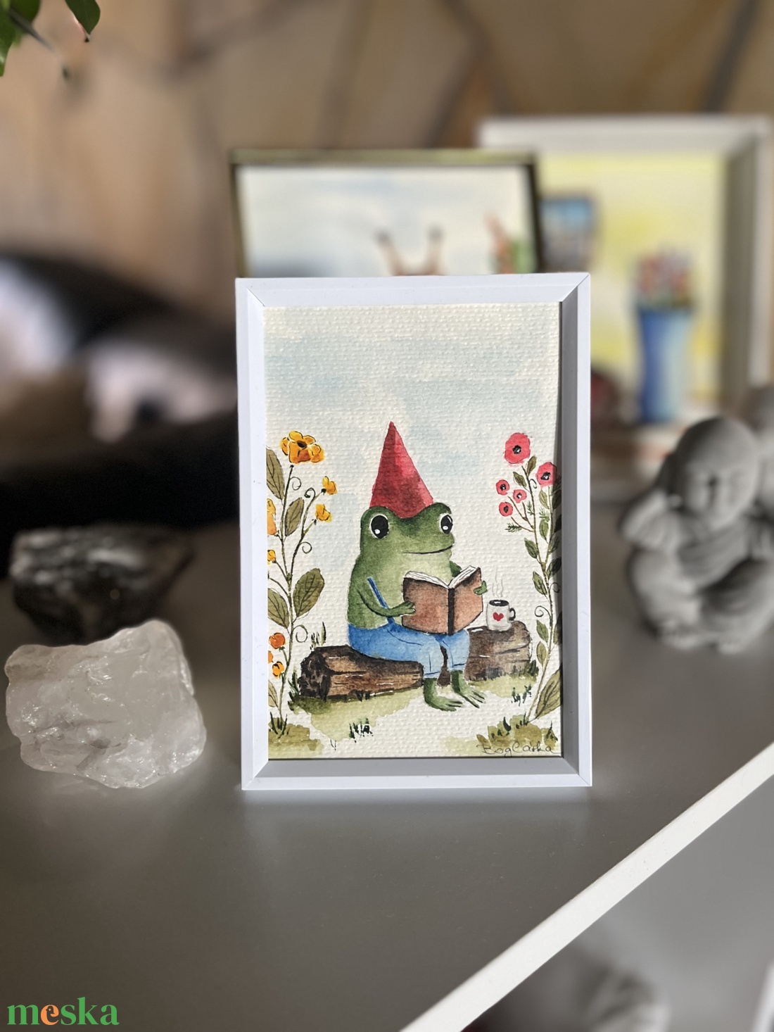 Harmatos oldalak - művészet - festmény - akvarell - Meska.hu