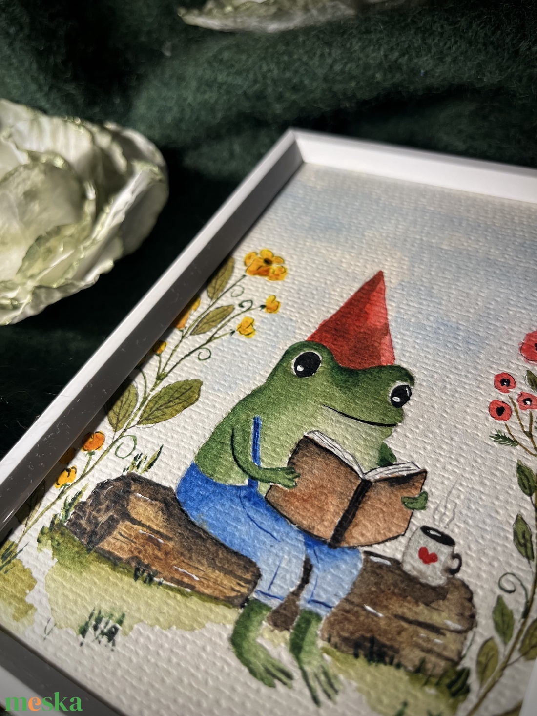 Harmatos oldalak - művészet - festmény - akvarell - Meska.hu