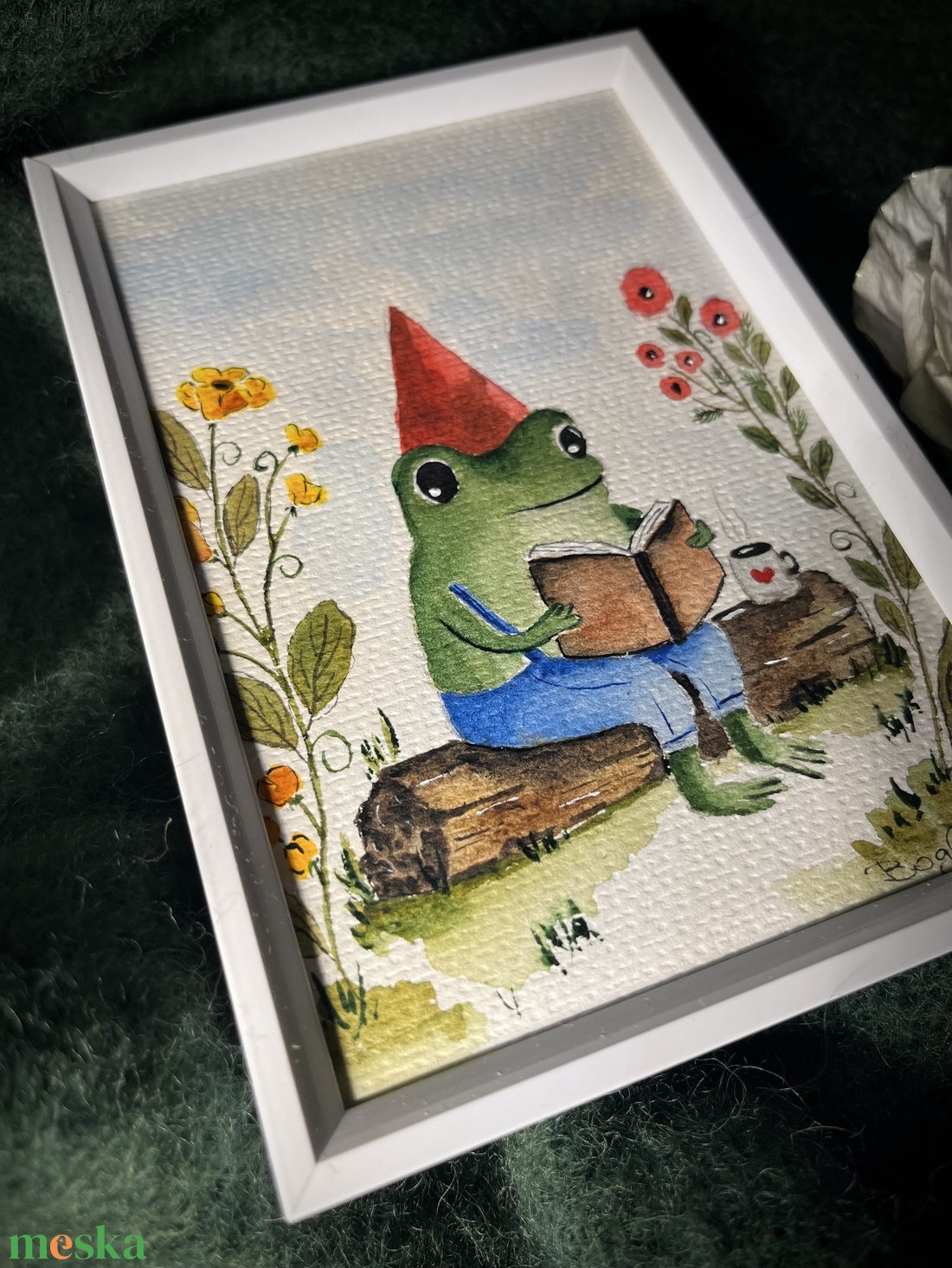 Harmatos oldalak - művészet - festmény - akvarell - Meska.hu