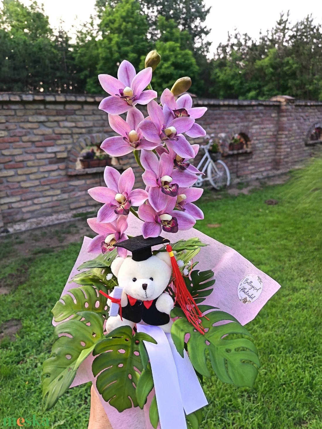 Ballagási örökcsokor - otthon & életmód - dekoráció - virágdísz és tartó - csokor & virágdísz - Meska.hu