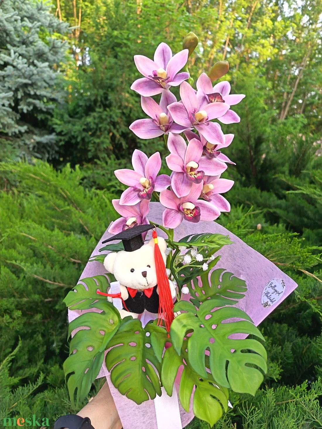 Ballagási örökcsokor - otthon & életmód - dekoráció - virágdísz és tartó - csokor & virágdísz - Meska.hu