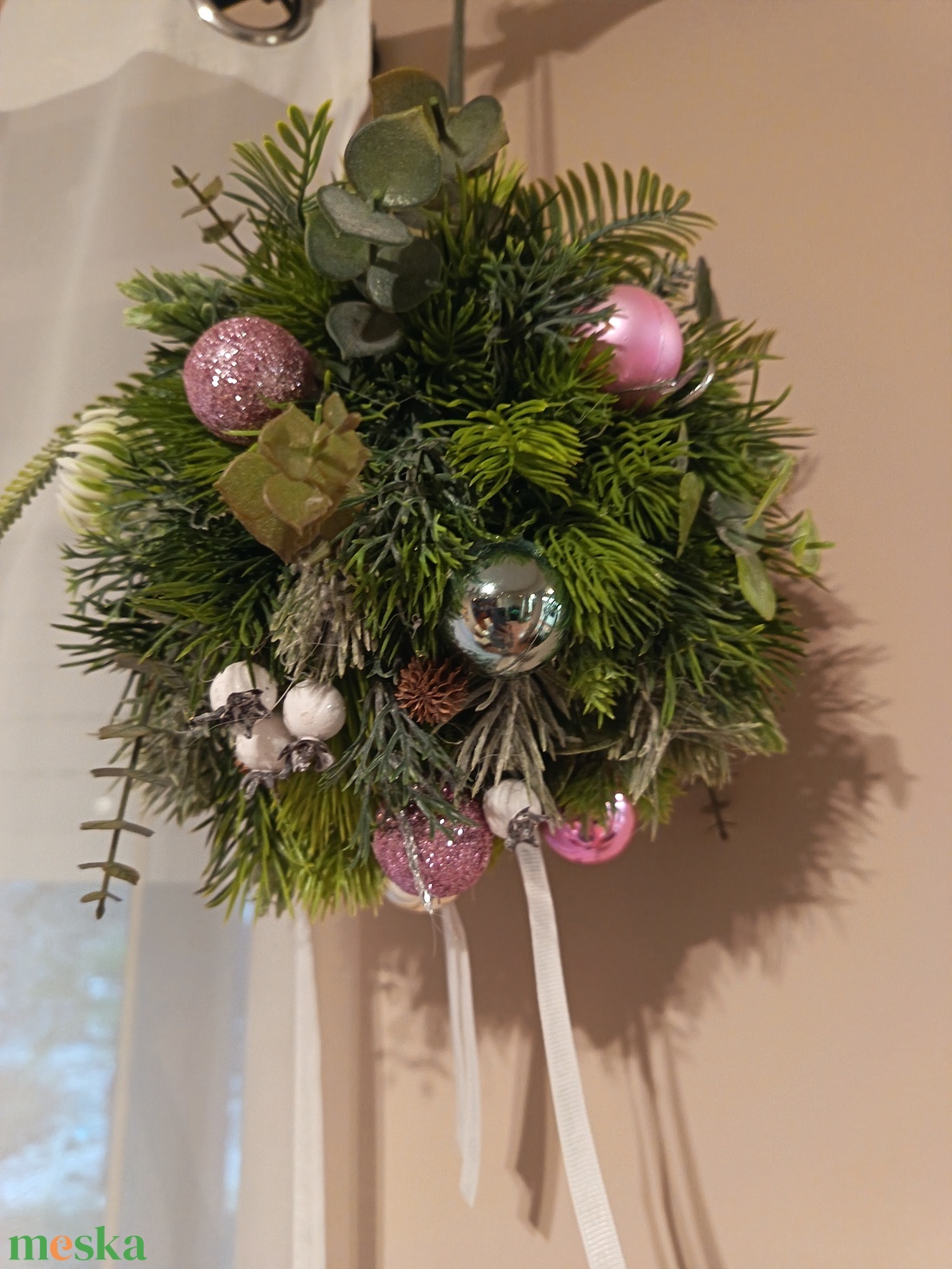 Prémium karácsonyi függő gömbdísz � 20 cm - karácsony - karácsonyi lakásdekoráció - karácsonyi lakásdíszek - Meska.hu