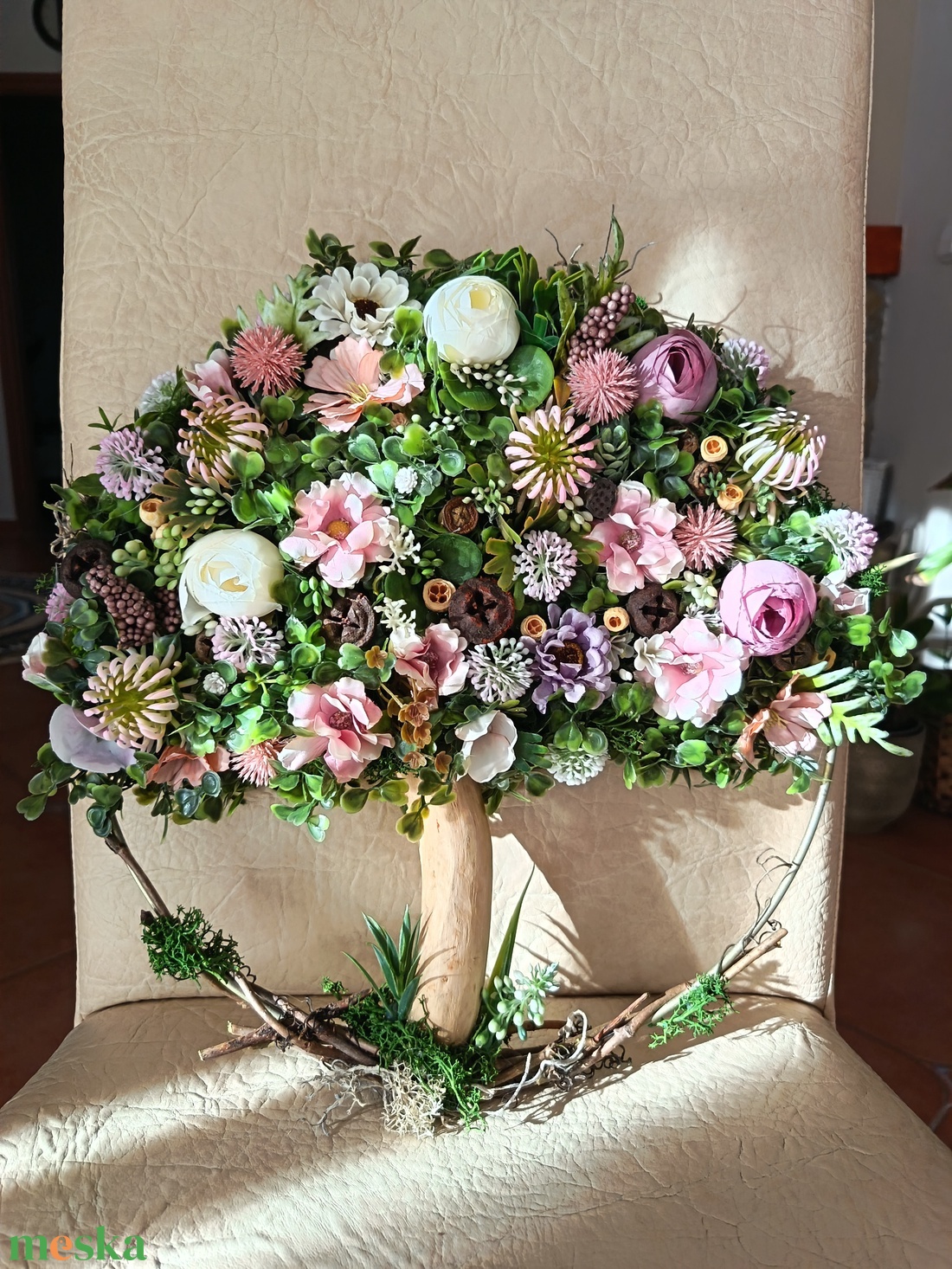 Életfa ajtódísz vagy falidísz - otthon & életmód - dekoráció - ajtó- és ablak dekoráció - ajtódísz & kopogtató - Meska.hu