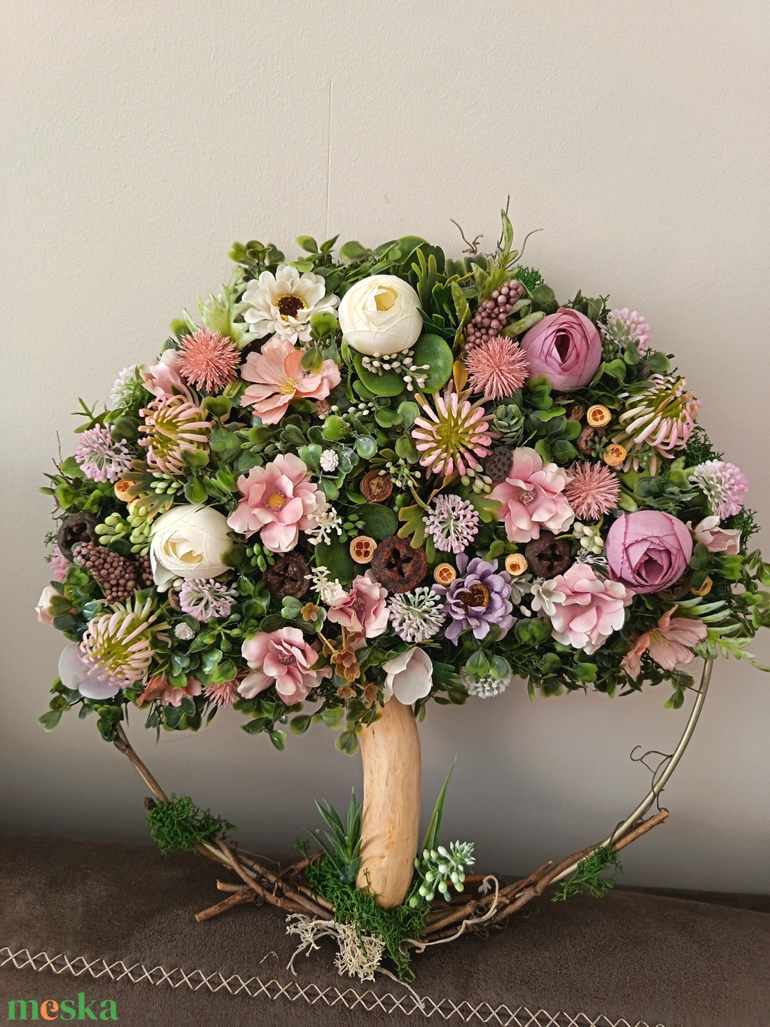 Életfa ajtódísz vagy falidísz - otthon & életmód - dekoráció - ajtó- és ablak dekoráció - ajtódísz & kopogtató - Meska.hu