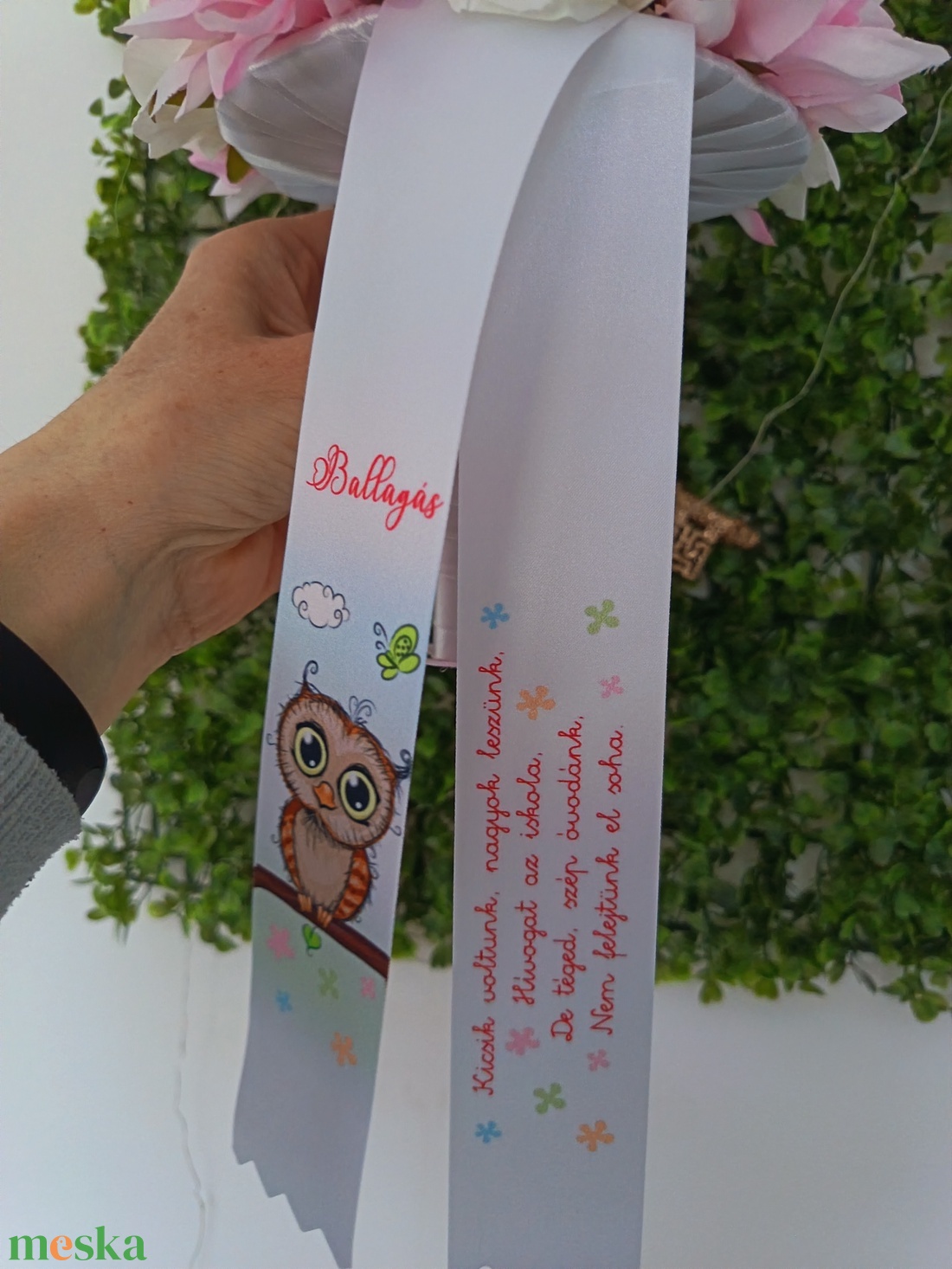  Unikornisos ovis ballagási csokor - otthon & életmód - virágdekoráció - virágok - virágcsokor - Meska.hu