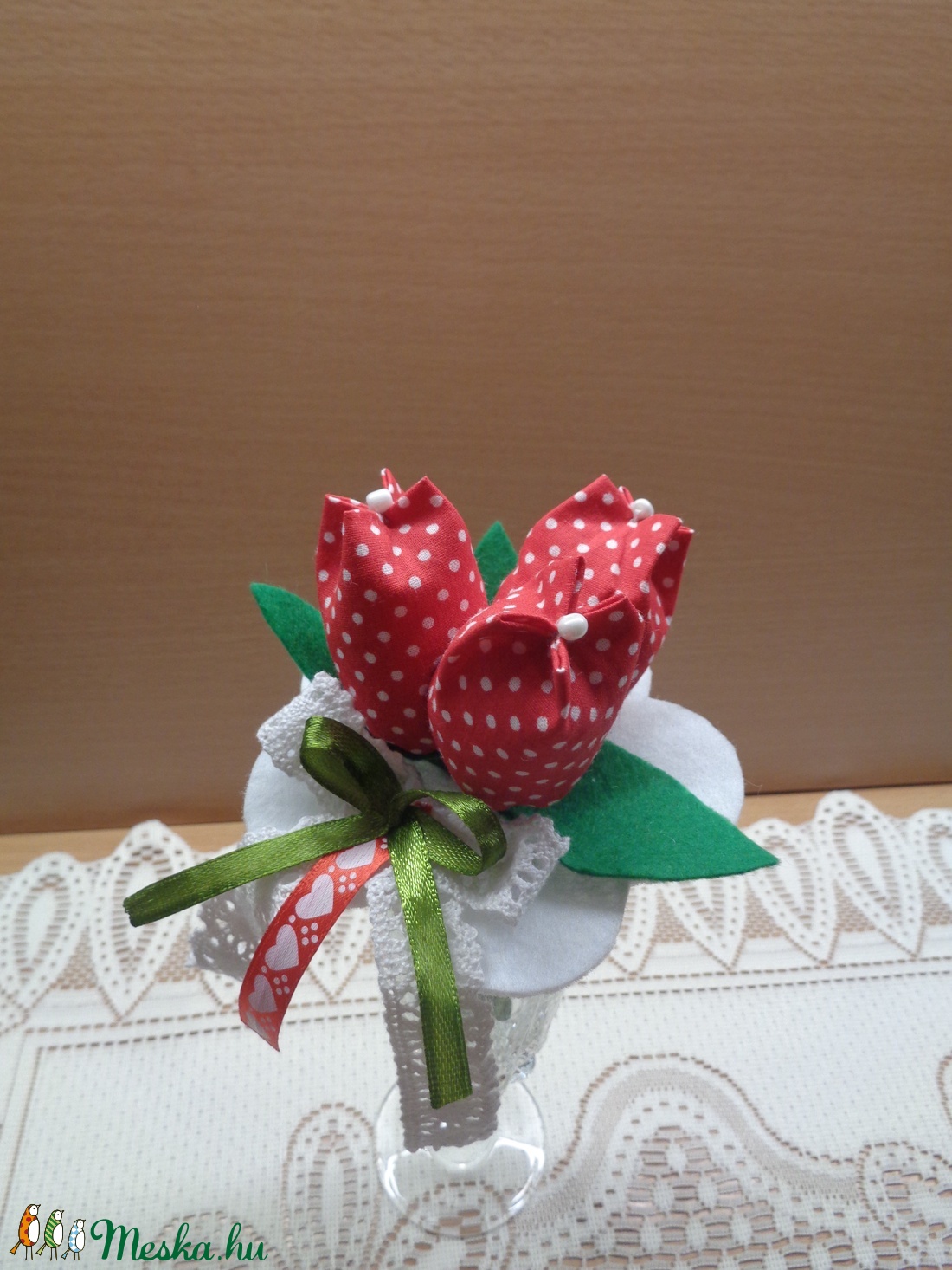 Textil tulipáncsokor - otthon & lakás - dekoráció - csokor & virágdísz - Meska.hu Textil tulipáncsokor - otthon & lakás - dekoráció - csokor & virágdísz - Meska.hu