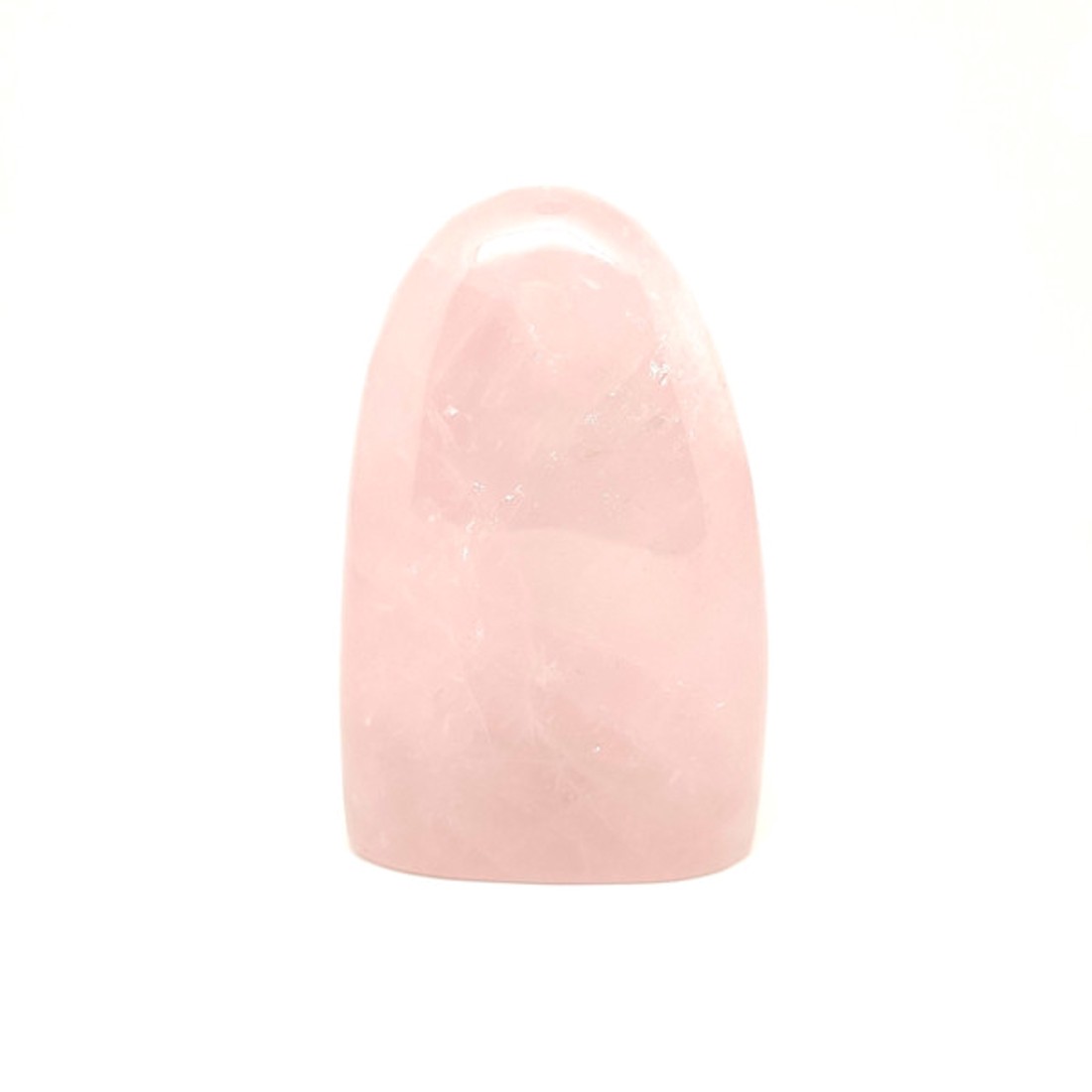Rózsakvarc dóm dísztárgy 5x8 cm Szívkupola -  - Meska.hu