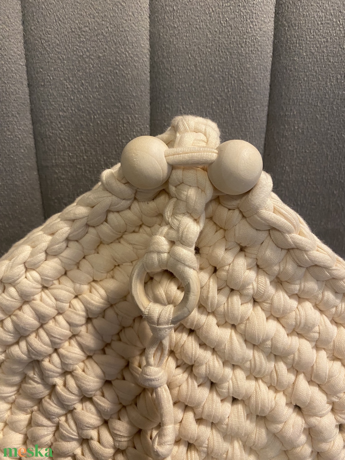 Krém kistáska - táska & tok - kézitáska & válltáska - alkalmi táska - Meska.hu