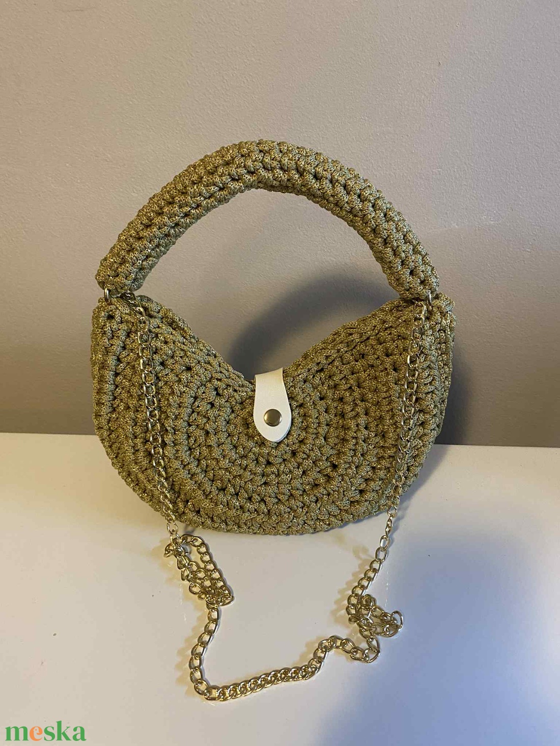 Óarany alkalmi táska - táska & tok - kézitáska & válltáska - alkalmi táska - Meska.hu