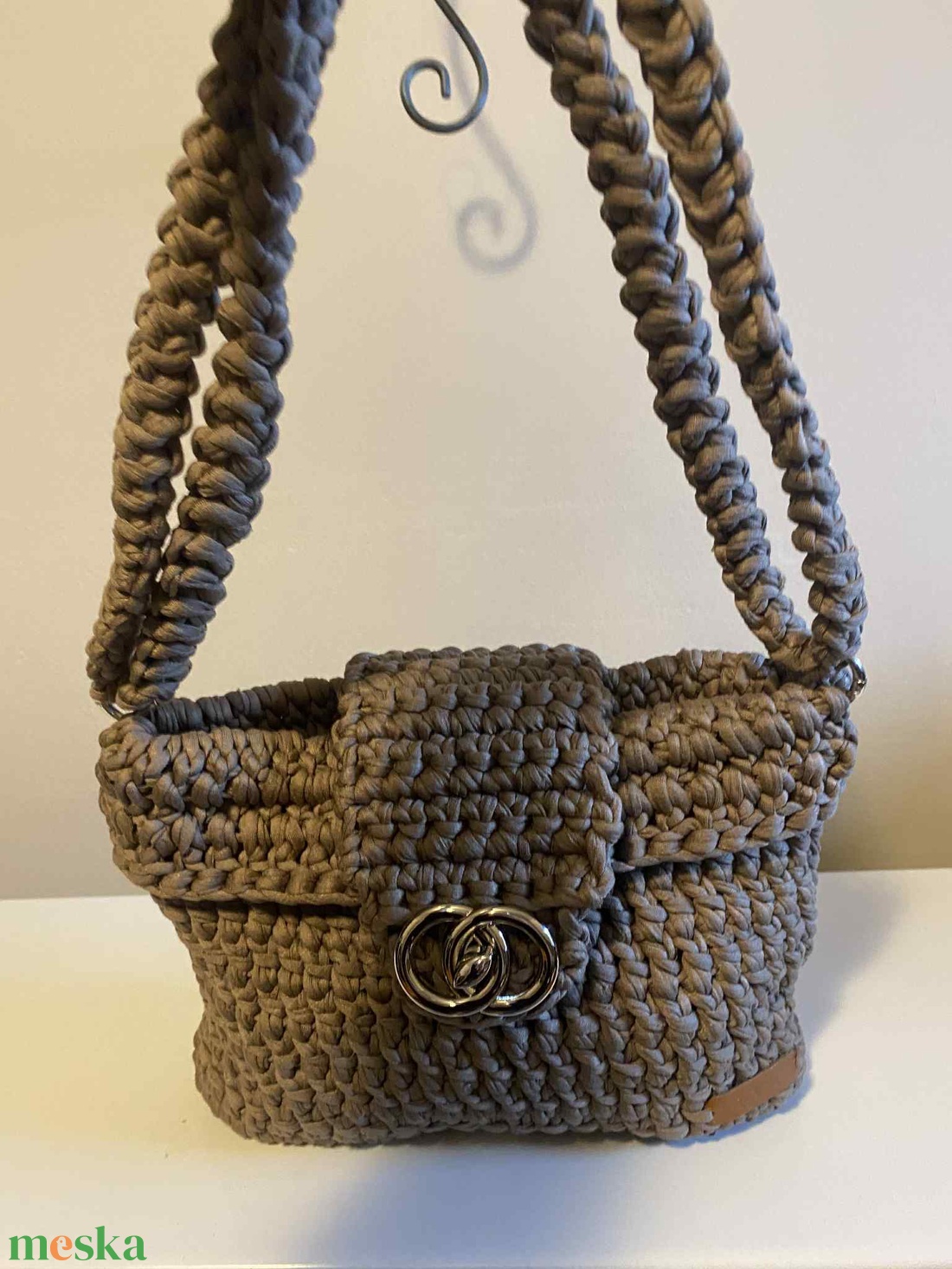 csattos válltáska - táska & tok - kézitáska & válltáska - kézitáska - Meska.hu