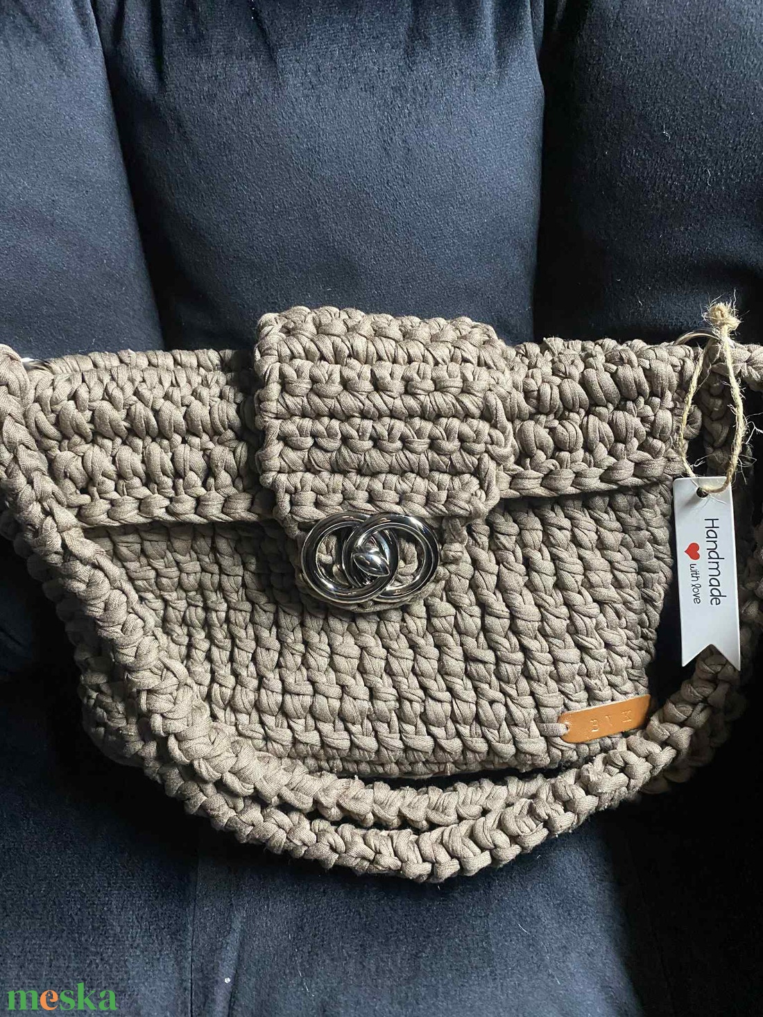 csattos válltáska - táska & tok - kézitáska & válltáska - kézitáska - Meska.hu