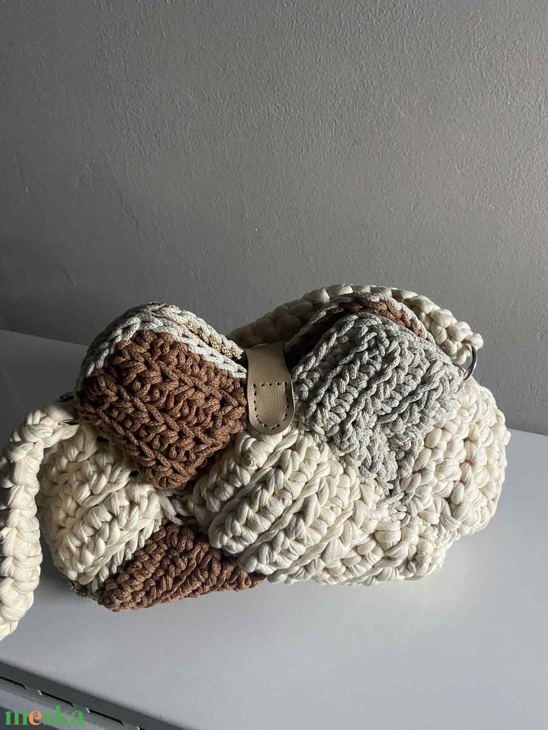 többszínű táska - táska & tok - kézitáska & válltáska - kézitáska - Meska.hu