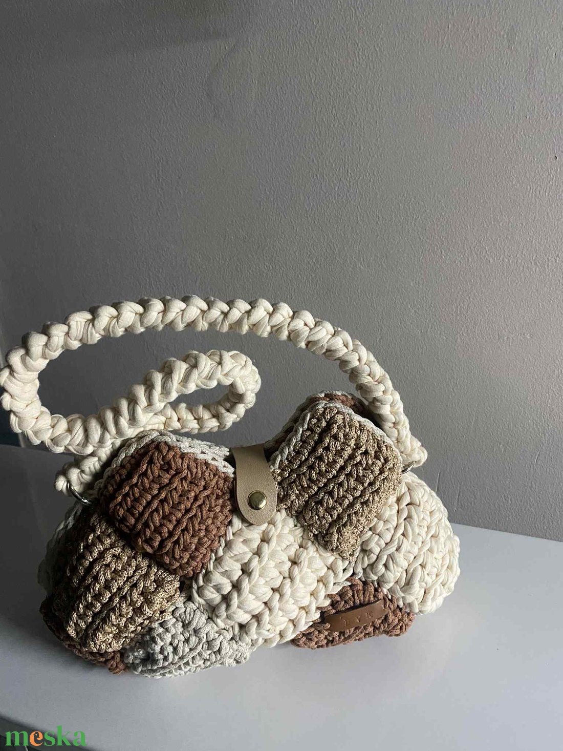 többszínű táska - táska & tok - kézitáska & válltáska - kézitáska - Meska.hu