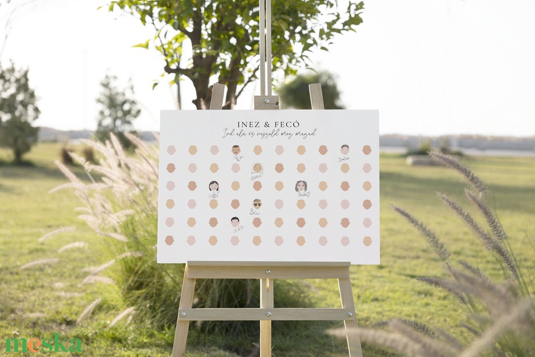 Alternatív esküvői vendégkönyv - esküvő - emlék & ajándék - vendégkönyv - Meska.hu