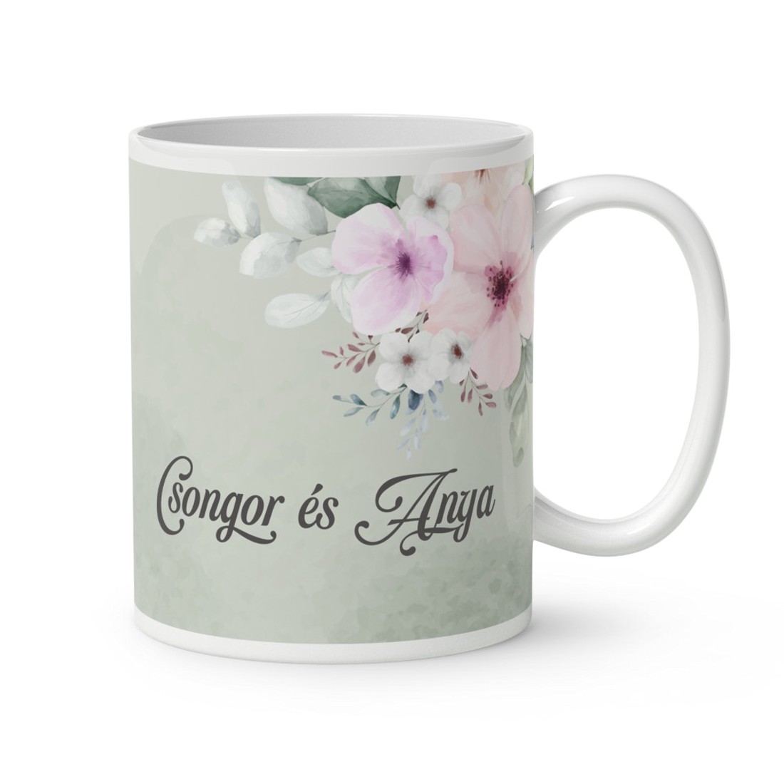 Kérd a neveddel - Kicsi Fia Anyának mintás bögre - otthon & életmód - konyhafelszerelés, tálalás - tálalás - bögre & csésze - Meska.hu