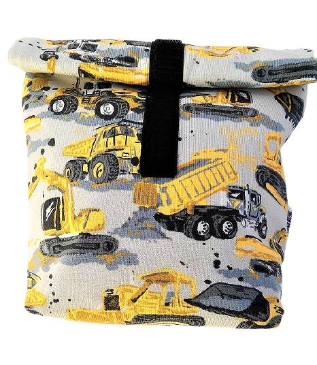 Többször használatos uzsonnás tasak munkagépek - táska & tok - uzsonna- & ebéd tartó - ebéd tasak, doboz - Meska.hu