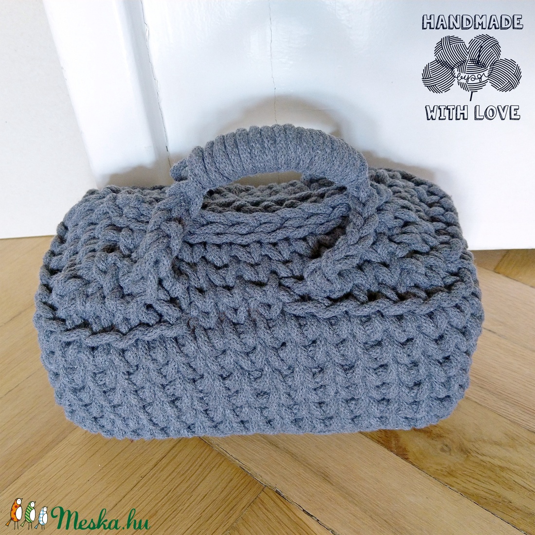 Horgolt ajtótámasz - otthon & életmód - dekoráció - ajtó- és ablak dekoráció - ajtótámasz - Meska.hu