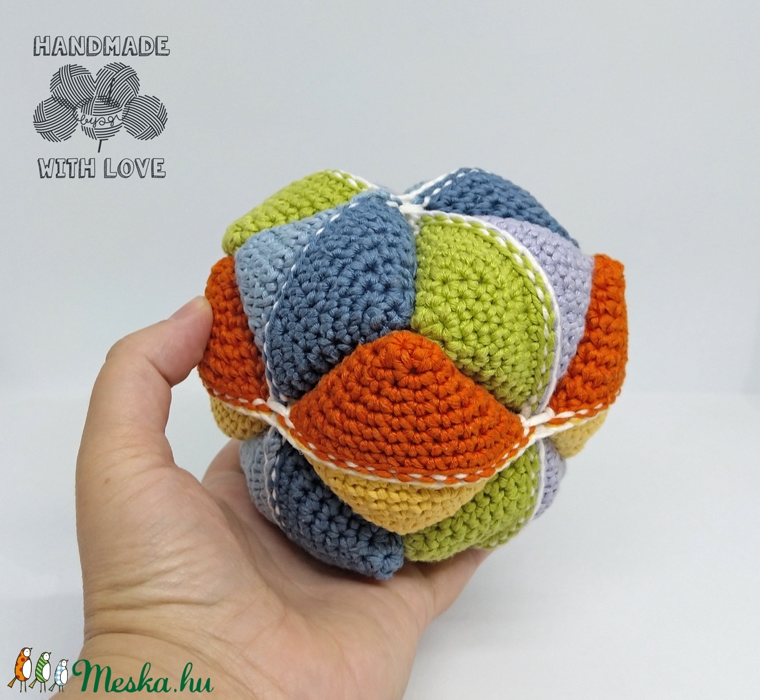 Horgolt puzzle csillag - játék & sport - Meska.hu