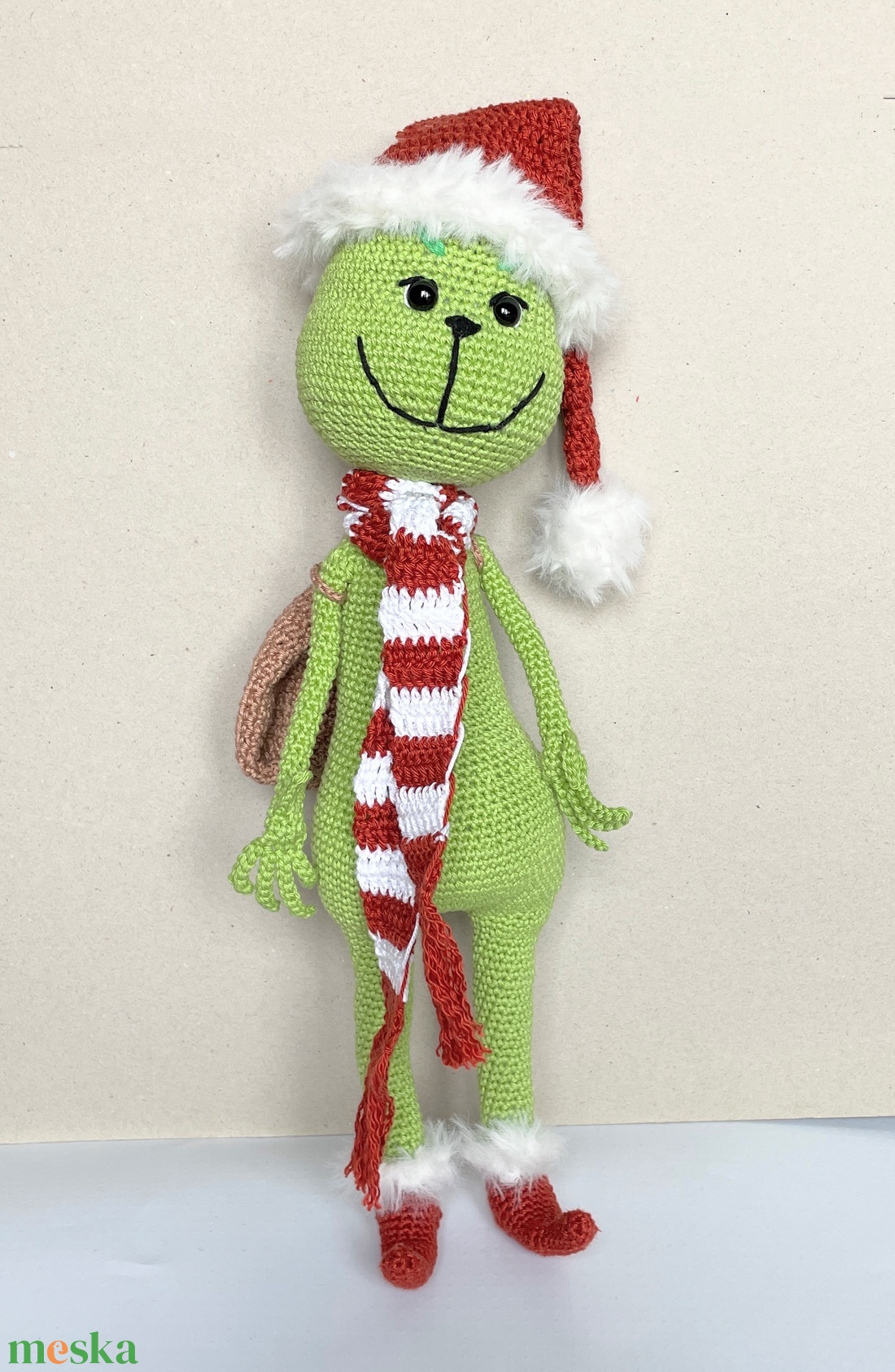 Horgolt óriás Grinch - karácsony - mikulás - mikulás ajándékok - Meska.hu Horgolt óriás Grinch - karácsony - mikulás - mikulás ajándékok - Meska.hu