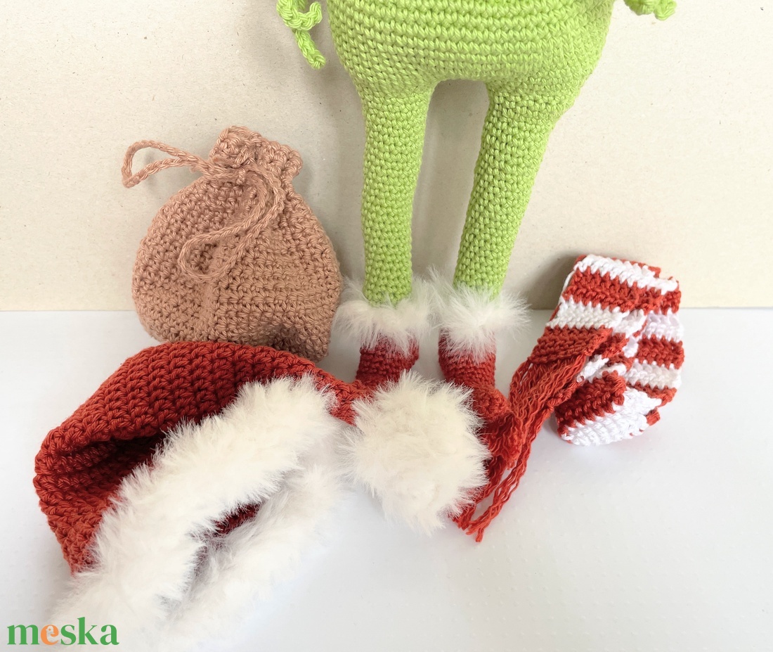 Horgolt óriás Grinch - karácsony - mikulás - mikulás ajándékok - Meska.hu Horgolt óriás Grinch - karácsony - mikulás - mikulás ajándékok - Meska.hu