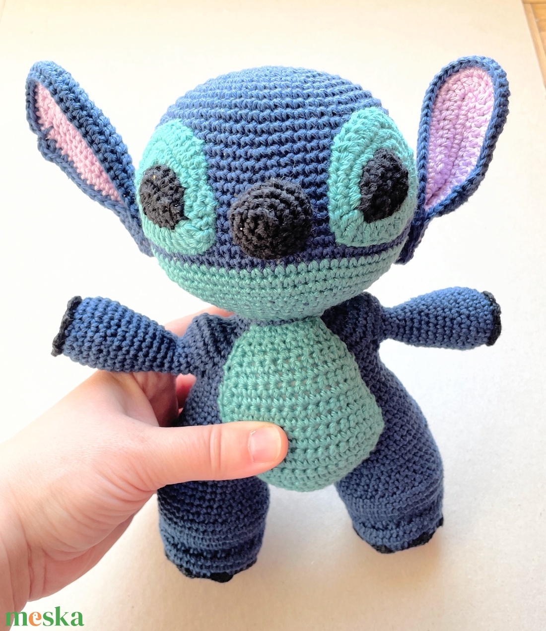 Horgolt Stitch - játék & sport - plüssállat & játékfigura - más figura - Meska.hu Horgolt Stitch - játék & sport - plüssállat & játékfigura - más figura - Meska.hu