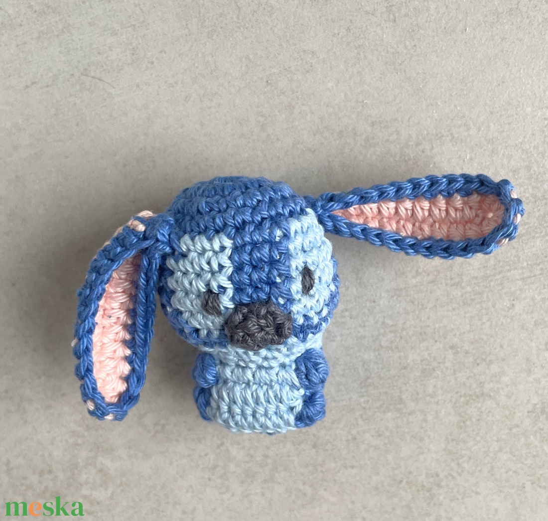 Horgolt Stitch (mini) - játék & sport - plüssállat & játékfigura - más figura - Meska.hu Horgolt Stitch (mini) - játék & sport - plüssállat & játékfigura - más figura - Meska.hu