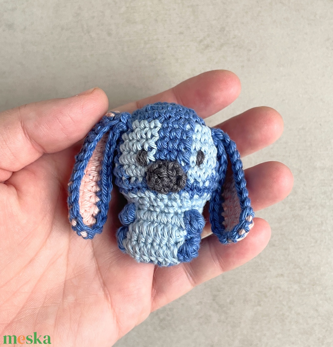 Horgolt Stitch (mini) - játék & sport - plüssállat & játékfigura - más figura - Meska.hu Horgolt Stitch (mini) - játék & sport - plüssállat & játékfigura - más figura - Meska.hu