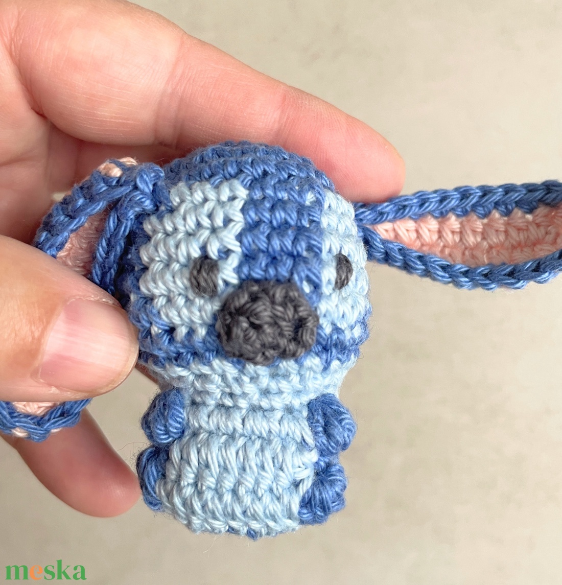 Horgolt Stitch (mini) - játék & sport - plüssállat & játékfigura - más figura - Meska.hu Horgolt Stitch (mini) - játék & sport - plüssállat & játékfigura - más figura - Meska.hu