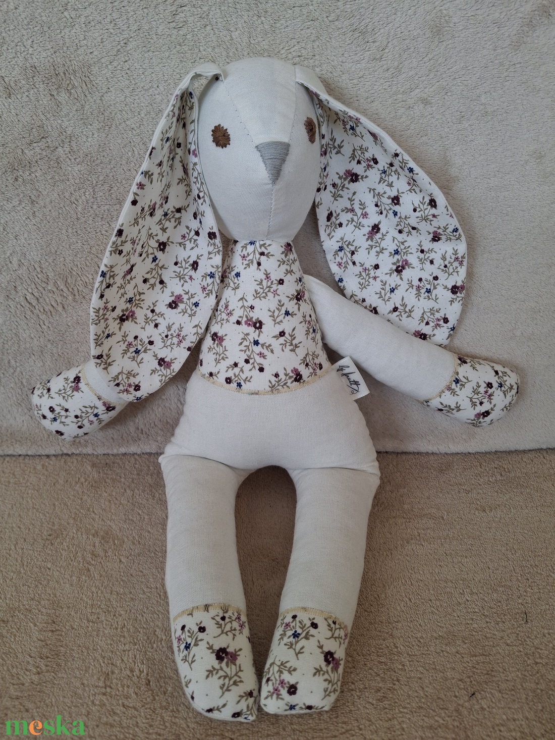 Nyuszi - játék & sport - plüssállat & játékfigura - nyuszi - Meska.hu