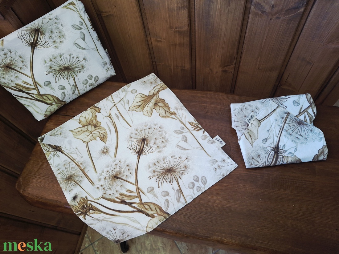 Textiszalvéta szett - otthon & életmód - konyhafelszerelés, tálalás - konyhai textil - szalvéta - Meska.hu