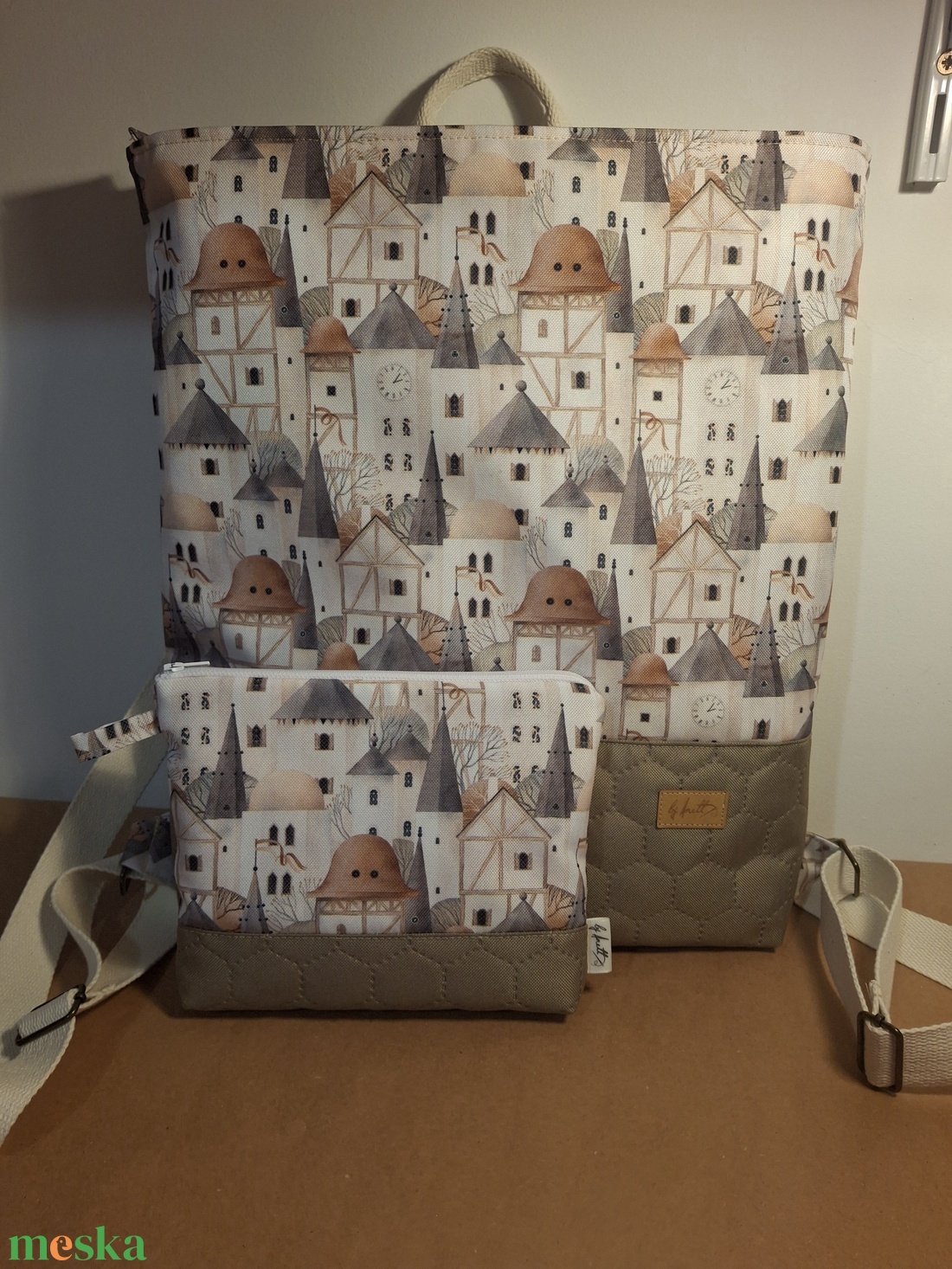 Hátitáska szett - táska & tok - hátizsák - hátizsák - Meska.hu