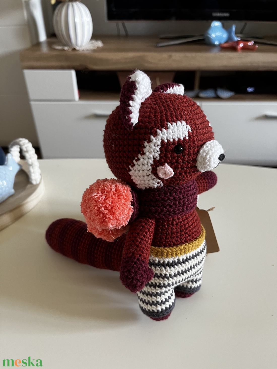 Vanda, a vörös panda - baba - mama - baba játékok - mozgásfejlesztő játékok - Meska.hu