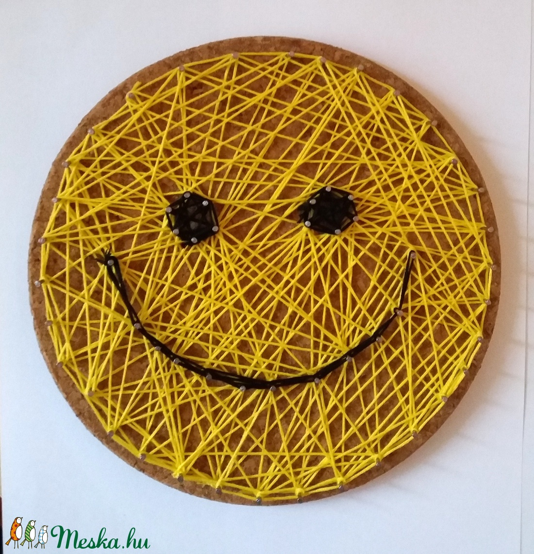 Smile Mézi string art - - Meska.hu Smile Mézi string art - - Meska.hu