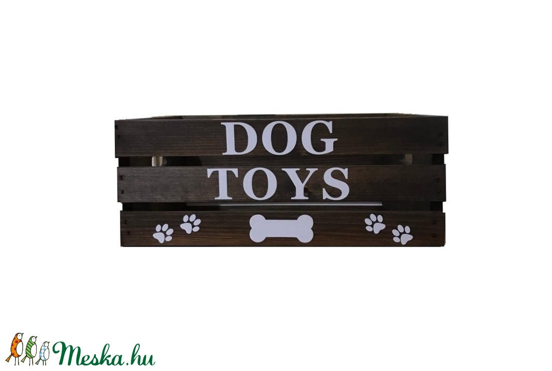 Játéktároló faláda Dog Toys - otthon & életmód - kisállatoknak - kutyáknak - Meska.hu Játéktároló faláda Dog Toys - otthon & életmód - kisállatoknak - kutyáknak - Meska.hu