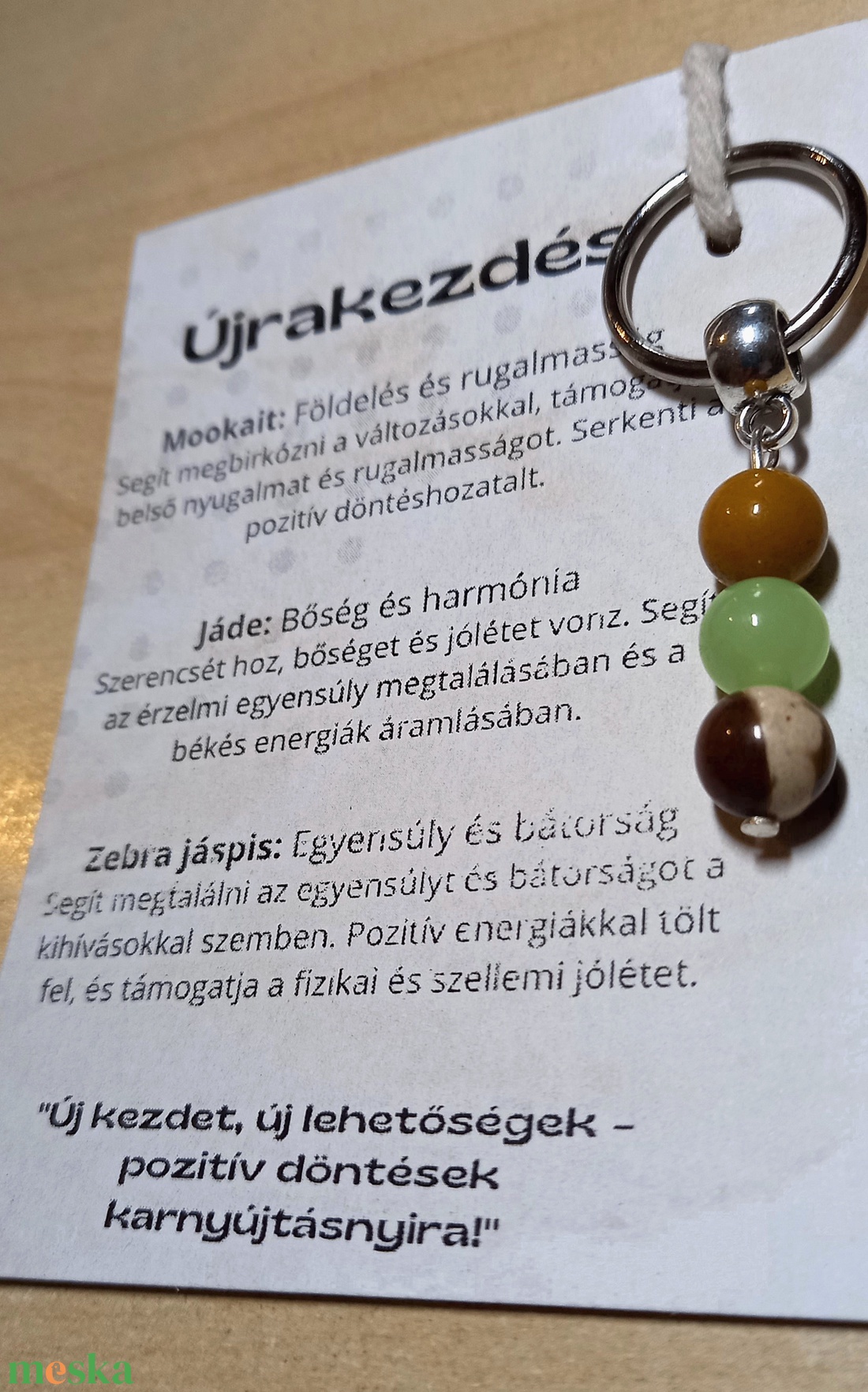 Újrakezdés Kulcstartó a friss kezdetekhez - táska & tok - kulcstartó & táskadísz - kulcstartó - Meska.hu Újrakezdés Kulcstartó a friss kezdetekhez - táska & tok - kulcstartó & táskadísz - kulcstartó - Meska.hu