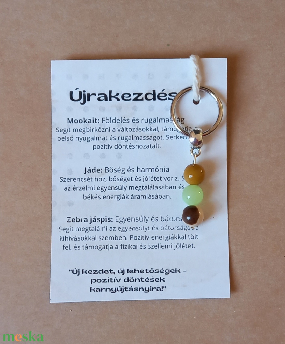 Újrakezdés Kulcstartó a friss kezdetekhez - táska & tok - kulcstartó & táskadísz - kulcstartó - Meska.hu Újrakezdés Kulcstartó a friss kezdetekhez - táska & tok - kulcstartó & táskadísz - kulcstartó - Meska.hu