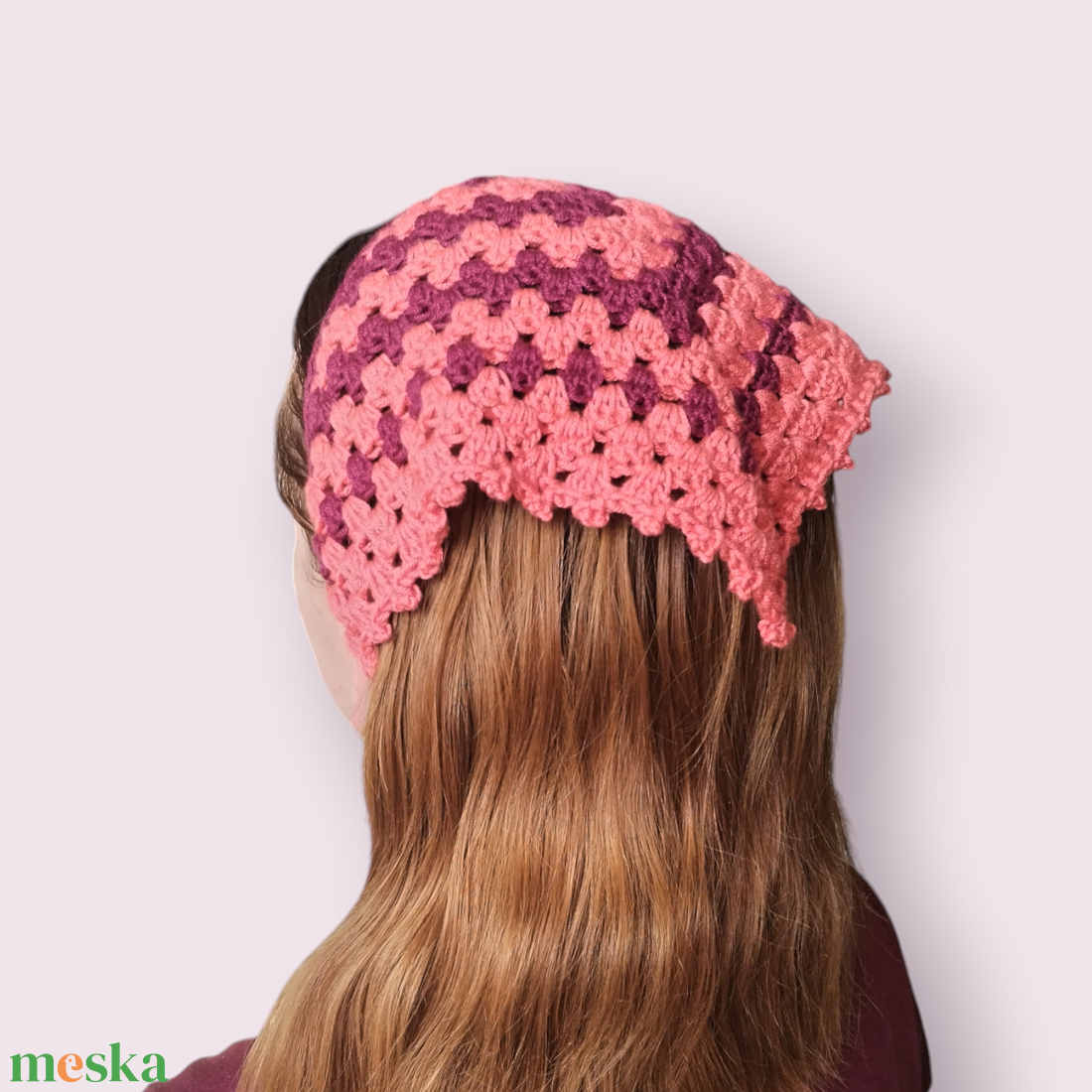 Horgolt bandana - Rózsa - ruha & divat - hajdísz & hajcsat - hajráf & hajpánt - Meska.hu Horgolt bandana - Rózsa - ruha & divat - hajdísz & hajcsat - hajráf & hajpánt - Meska.hu