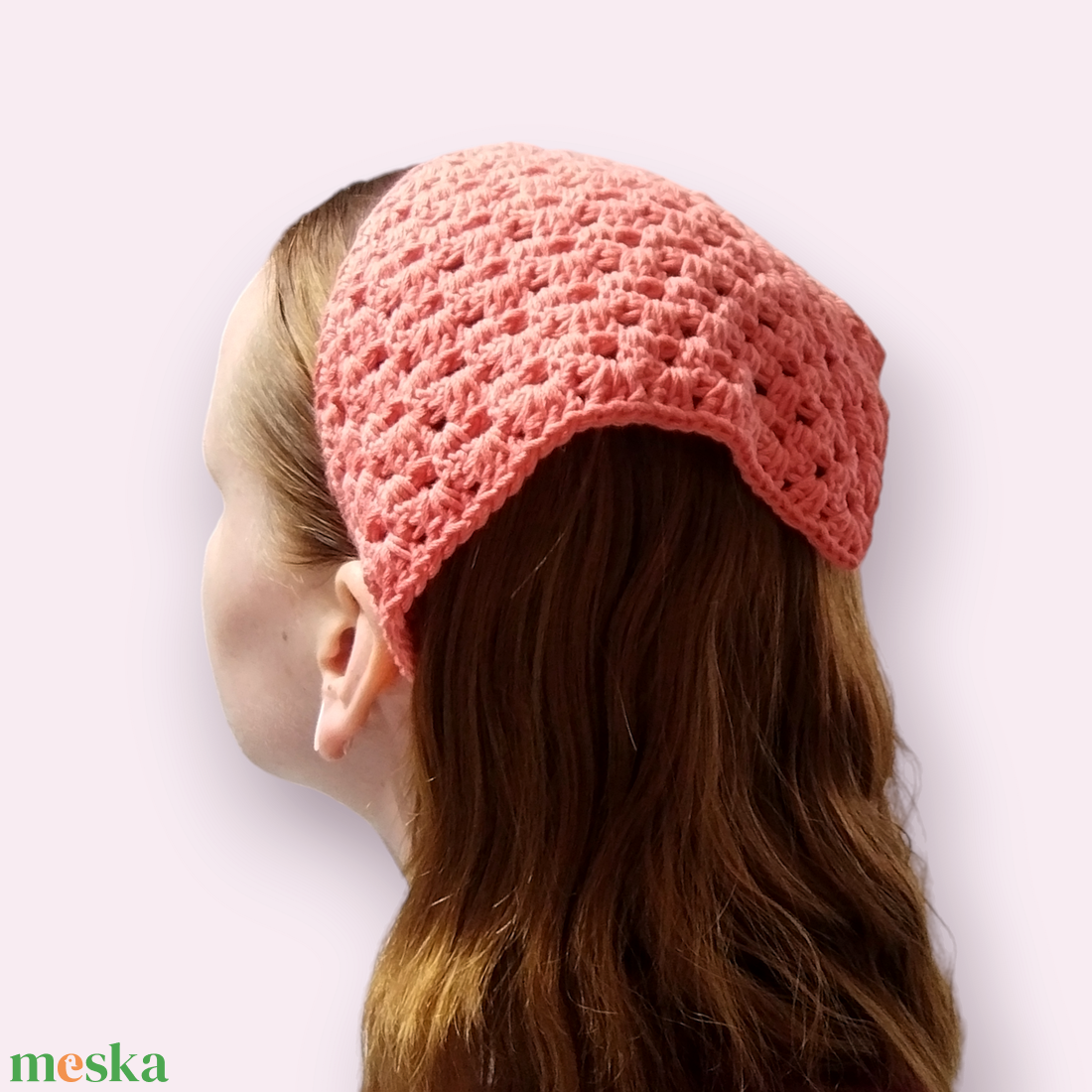Horgolt bandana - Málna - ruha & divat - hajdísz & hajcsat - hajráf & hajpánt - Meska.hu Horgolt bandana - Málna - ruha & divat - hajdísz & hajcsat - hajráf & hajpánt - Meska.hu