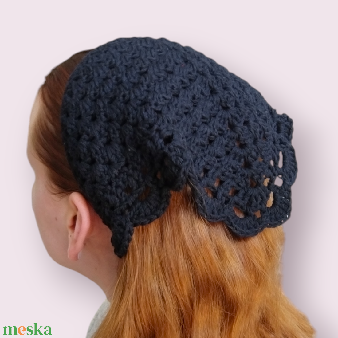 Horgolt bandana - Fekete - ruha & divat - hajdísz & hajcsat - hajráf & hajpánt - Meska.hu Horgolt bandana - Fekete - ruha & divat - hajdísz & hajcsat - hajráf & hajpánt - Meska.hu