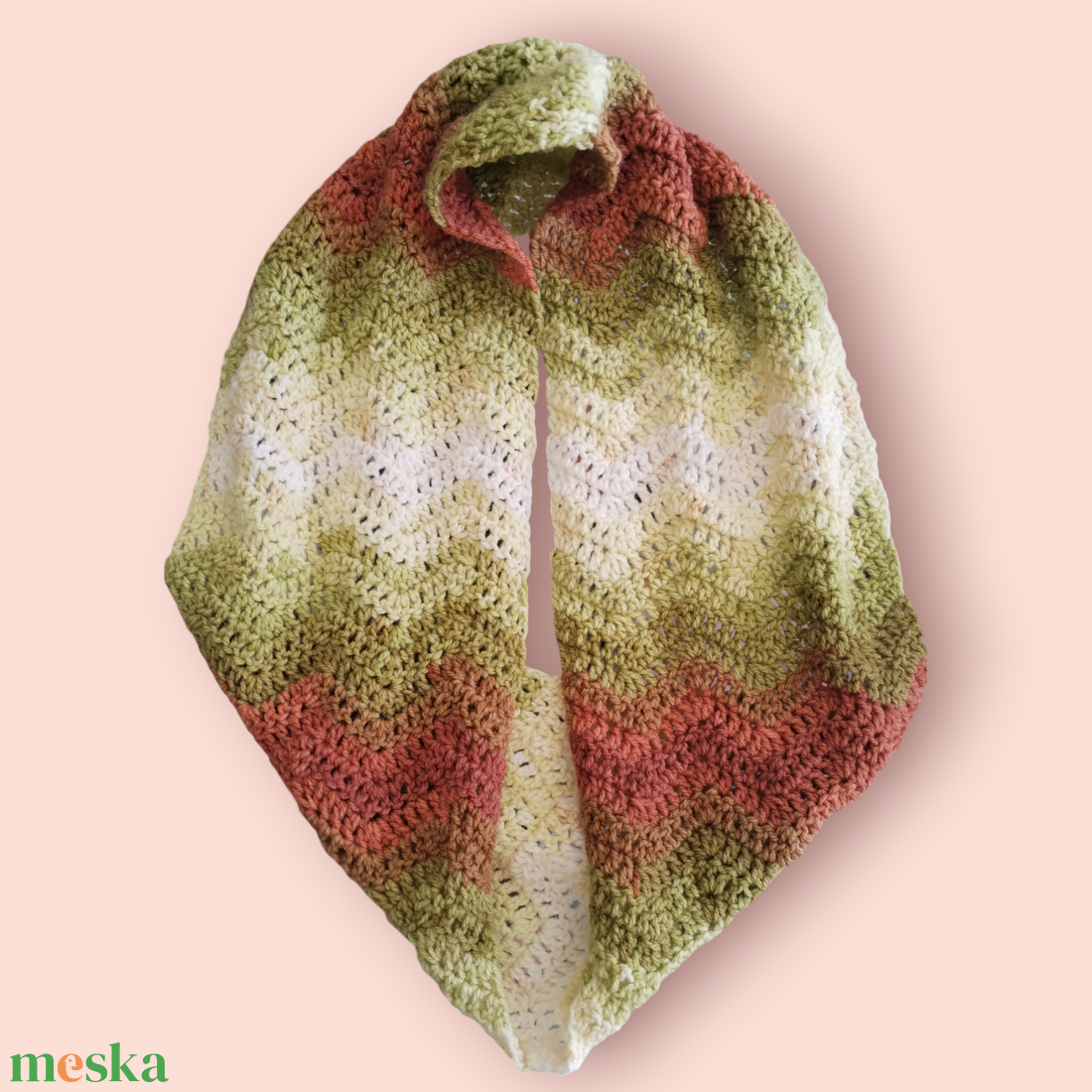 Körsál - Tökmező - ruha & divat - sál, sapka, kendő - sál - Meska.hu