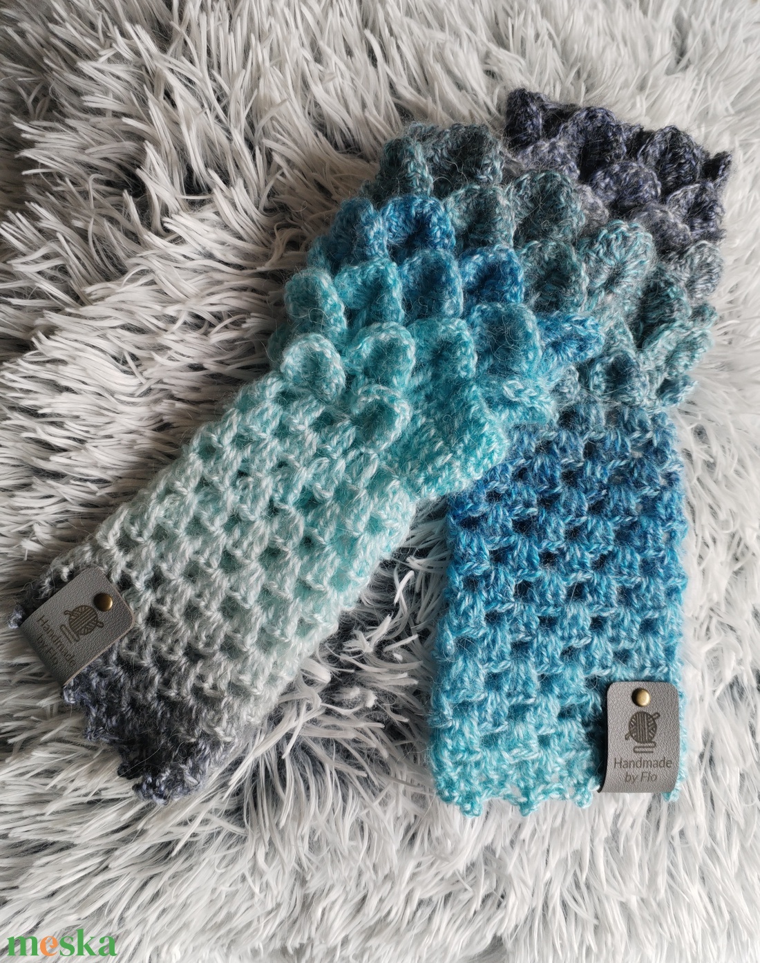 Viki rendelése - Sárkány kesztyű 22-es szín - ruha & divat - sál, sapka, kendő - kesztyű - Meska.hu